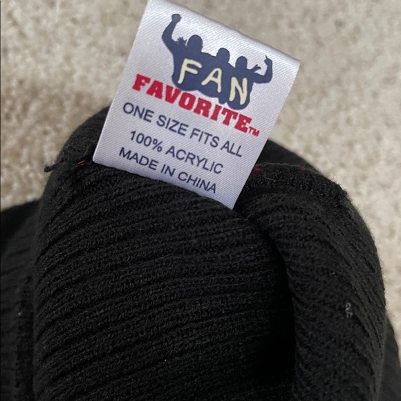 RARE SF GIANTS TWO TONE MAROON/BLACK BEANIE - Picture 5 of 6